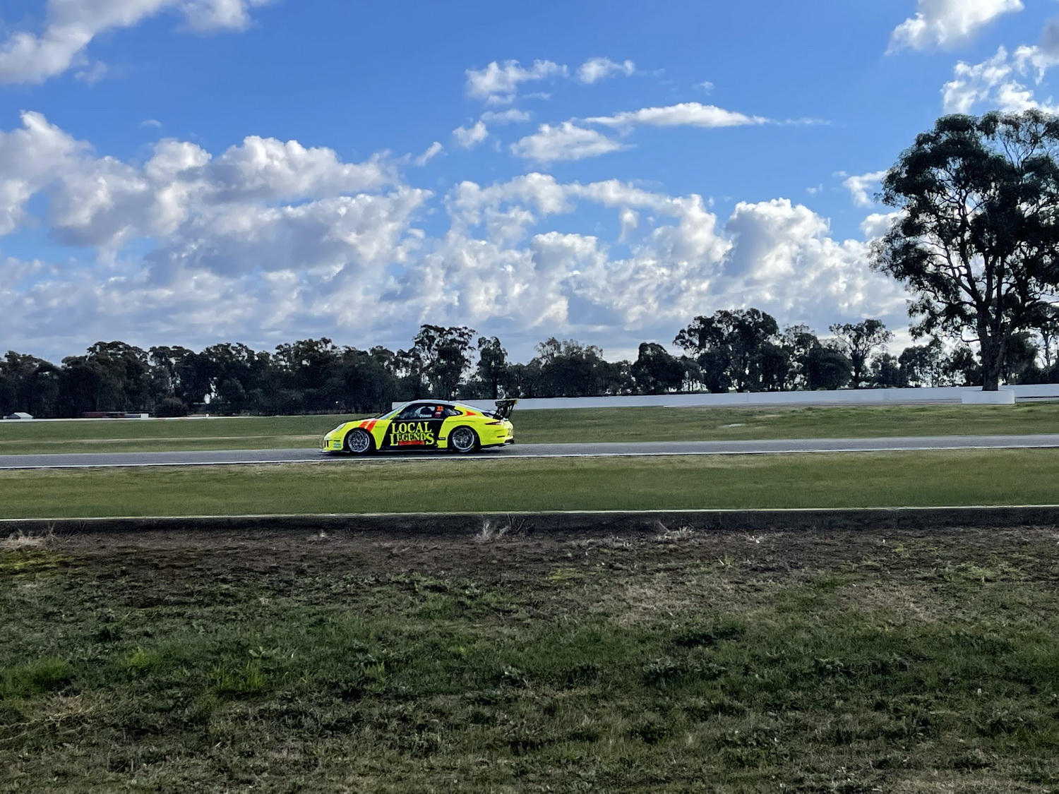 Test run with the Porsche GT3 at Winton. Courtney Prince Motor Sport, 2021.
